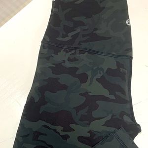 Lululemon align pant camp green